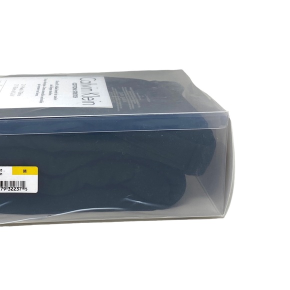 Calvin Klein Men Underwear T-Shirt V-Neck 2 Pack Cotton Stretch Black NB1179001 - Picture 10 of 11